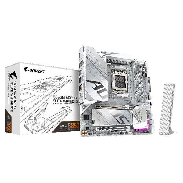 MOTHERBOARD GIGABYTE B850 AORUS ELITE WIFI7 ICE DDR5 AM5
