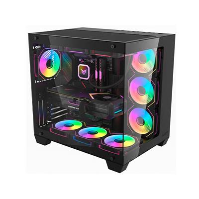 GABINETE SENTEY BEARER PRO BLACK - FAN X7 ARGB