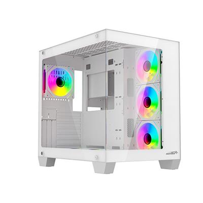 GABINETE SENTEY BEARER PRO WHITE - FAN X7 ARGB