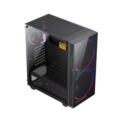Gabinete Gamemax Black Hole Fan x3 ARGB ATX OUTLET