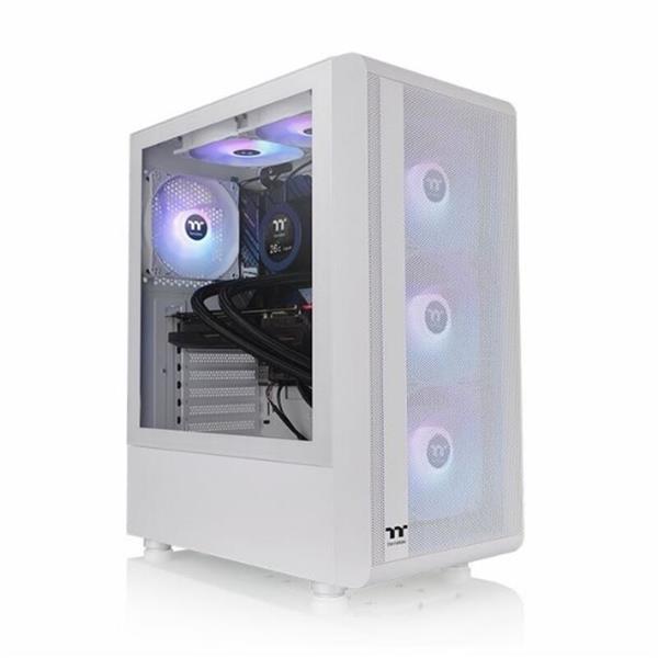 Gabinete Thermaltake S200 White ARGB SNOW WHITE