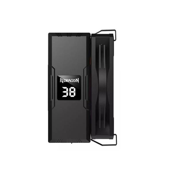 CPU COOLER REDRAGON CC-1013 ARGB - TEMPERATURE DISPLAY - 4 HEAT PIPES