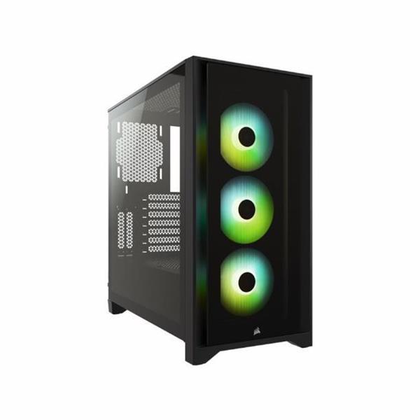 Gabinete Corsair iCUE 4000X RGB TG Black