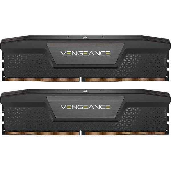 MEMORIA RAM CORSAIR VENGEANCE BLACK 32GB (2X16GB) 5200MHZ DDR5