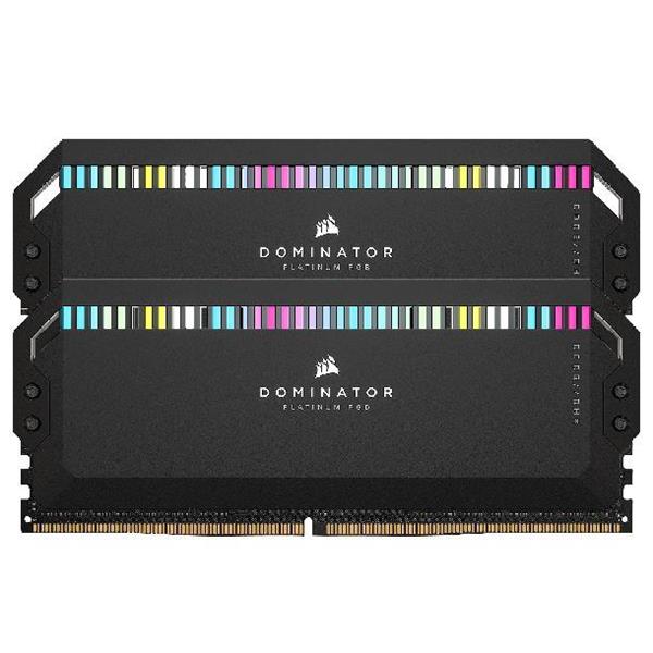MEMORIA RAM CORSAIR DOMINATOR PLATINUM RGB 64GB (2X32GB) 6000MHZ DDR5 -AMD EXPO & INTEL XMP