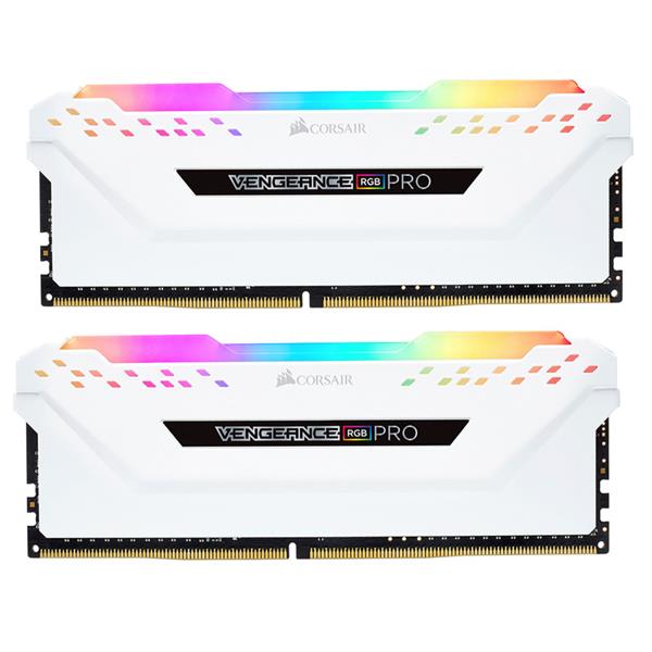 Memoria Ram Corsair Vengeance White RGB 16GB (2X8GB) 3000 Mhz DDR4