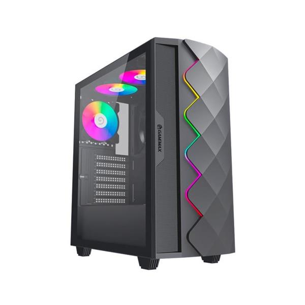 Gabinete Gamemax Diamond CP Fan x4 ARGB ATX