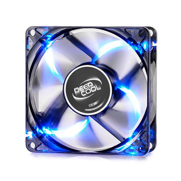 Fan Cooler Deep Cool Wind Blade 80 Blue LED