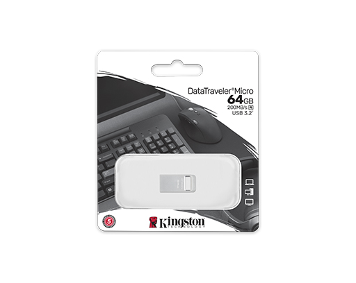 Pendrive 256GB Kingston DTMICRO METALICO 3.2