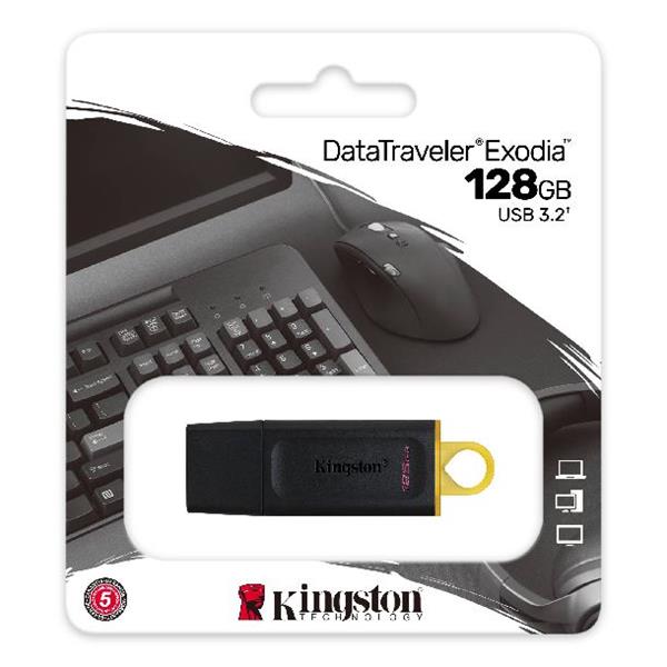 PenDrive KINGSTON 64GB USB Exodia Onyx Gen 1