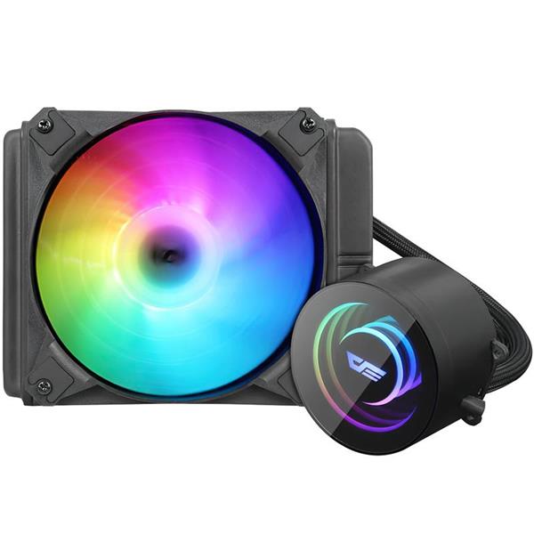 CPU Water Cooler 120mm Darkflash Twister DX120 Black ARGB
