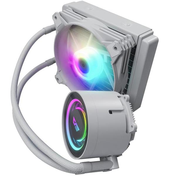 CPU Water Cooler 120mm Darkflash Twister DX120 White ARGB