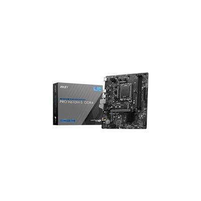 Motherboard MSI PRO H610M-S LGA1700 DDR4