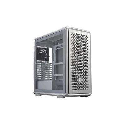 GABINETE COOLER MASTER MASTERFRAME 600 4 FANS MOBIUS ALUMINIO MODULAR SILVER S/FUENTE