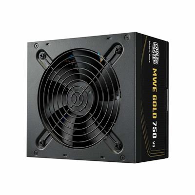 FUENTE COOLER MASTER MWE GOLD 750W 80 PLUS NM FR A/AR CORD