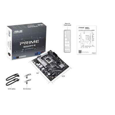 MOTHERBOARD ASUS PRIME B860M-K LGA1851 DDR5