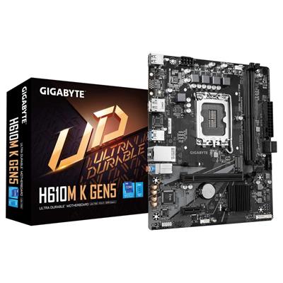 Motherboard GIGABYTE H610M K GEN5 LGA1700 DDR5