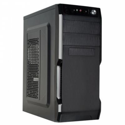 Gabinete CROMAX 2801 Kit Teclado Mouse Negro Mid Tower C/Fuente 600W
