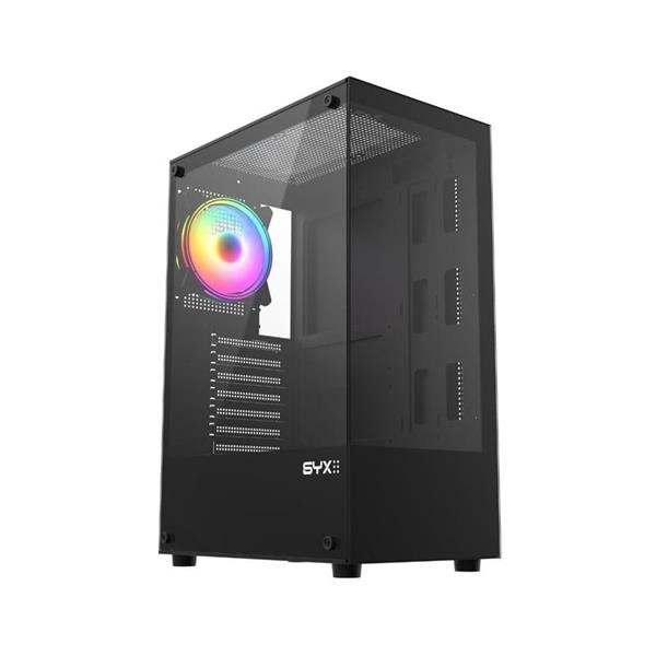 Gabinete Syx EQS11 Black - 1 Fan ARGB