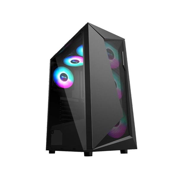 Gabinete Syx EQS9 Black - 1 Fan ARGB