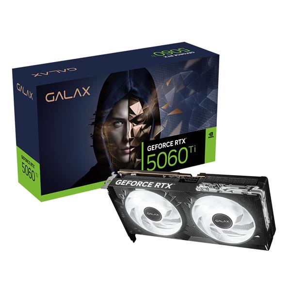 PLACA DE VIDEO GALAX NVIDIA GEFORCE RTX 5060 TI 16GB GDDR7 1-CLICK OC - BLACK