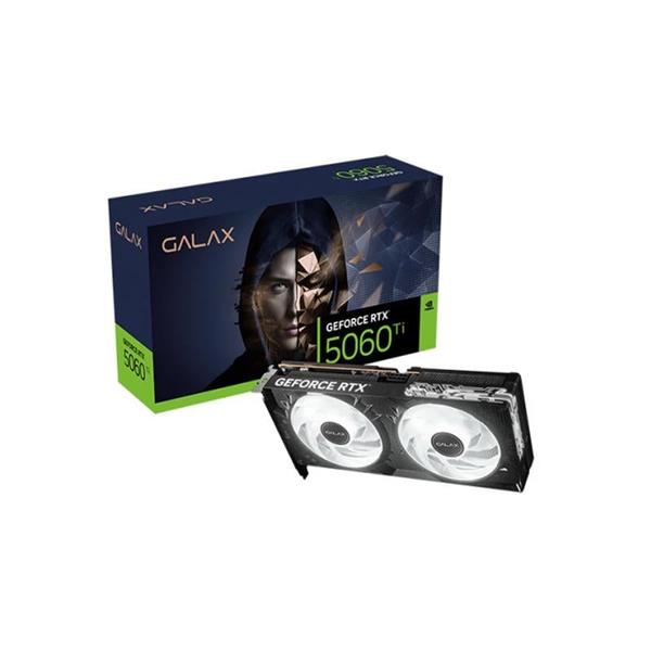 PLACA DE VIDEO GALAX NVIDIA GEFORCE RTX 5060 TI CLASSIC 8GB GDDR7 1-CLICK OC - BLACK