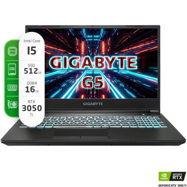 Notebook Gamer  Gigabyte G5 MD 15,6