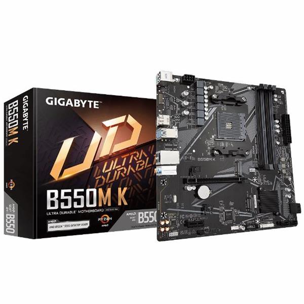 MOTHERBOARD GIGABYTE B550M K AM4