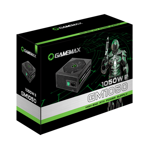 Fuente 1050W Gamemax GM-1050 80 PLUS Silver Semi Modular