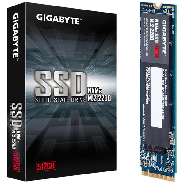 Disco Solido SSD 512GB Gigabyte M.2 NVMe PCIe x4 3.0