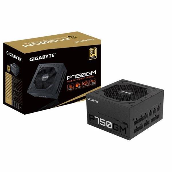 Fuente 750W Gigabyte P750GM 80 PLUS GOLD Modular - OUTLET