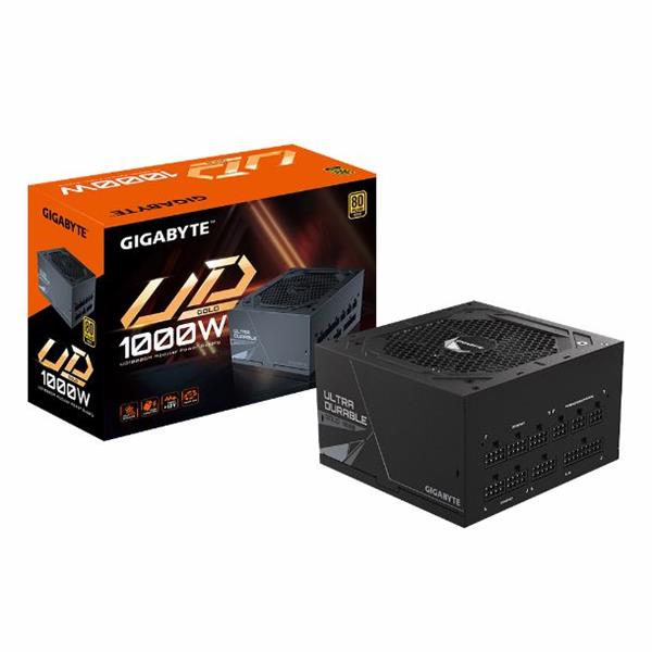 FUENTE 1000W GIGABYTE UD1000GM PG5 80 PLUS GOLD MODULAR BLACK