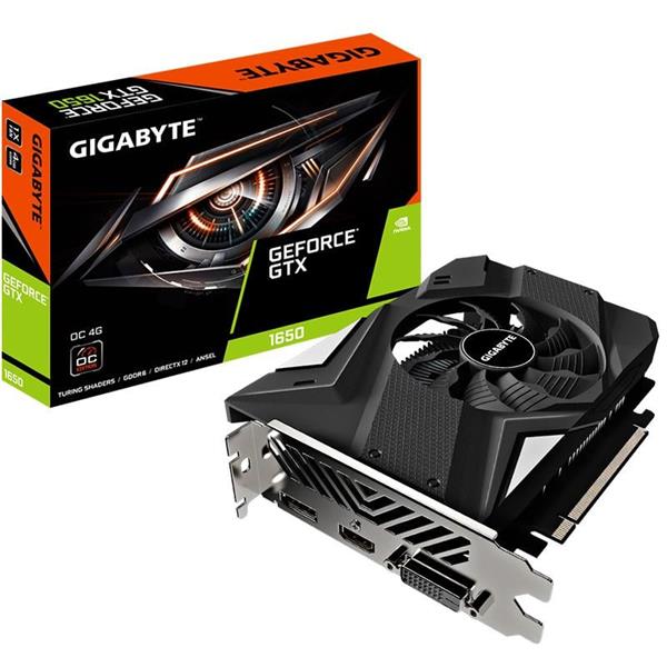 Placa de Video Gigabyte Nvidia Geforce GTX 1650 OC 4GB GDDR6