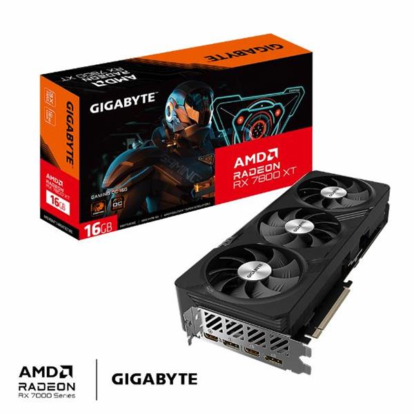 Placa de Video AMD RADEON Gigabyte RX 7800 XT Gami