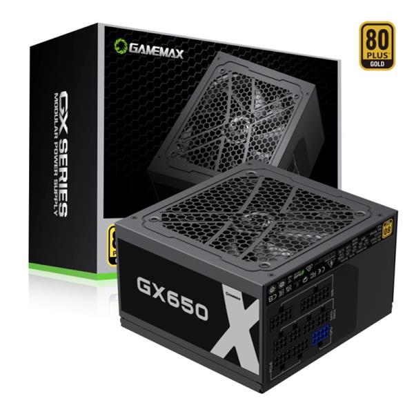 FUENTE 650W GAMEMAX GX-650 80 PLUS GOLD FULL MODULAR