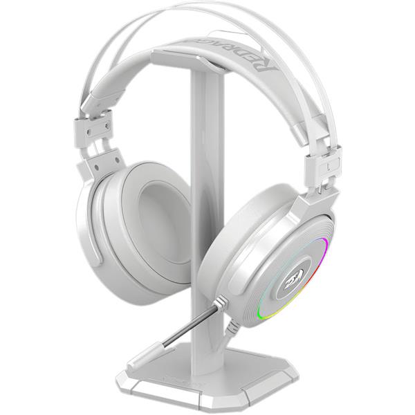 AURICULAR C/MIC GAMER REDRAGON H320 LAMIA WHITE RGB