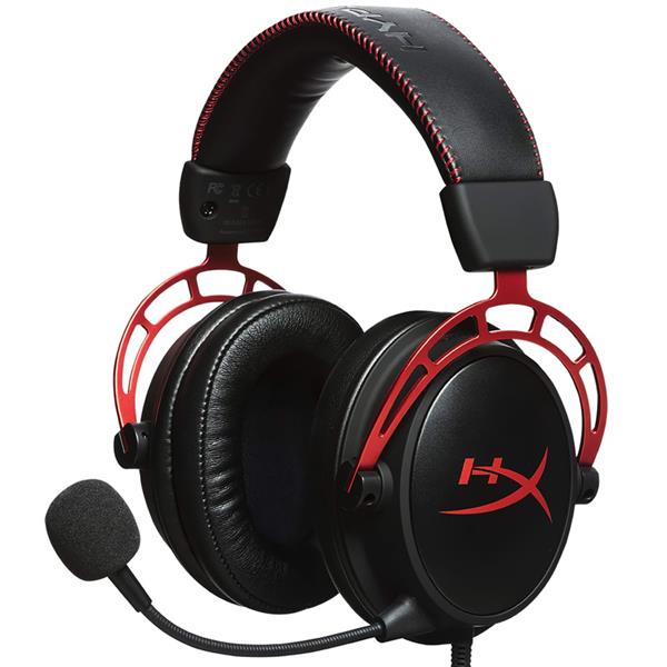 AURICULAR KINGSTON HYPER X CLOUD ALPHA RED