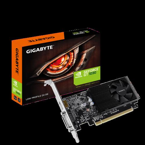 Placa de Video Gigabyte GeForce GT 1030 GDDR4 2G LP
