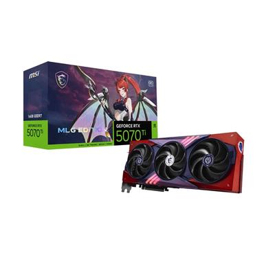 PLACA DE VIDEO MSI GEFORCE RTX 5070 TI MLG EDITION 16GB OC
