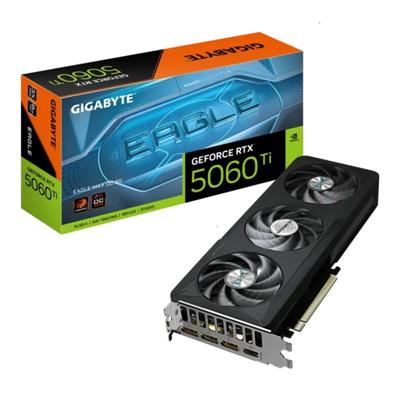 PLACA DE VIDEO GIGABYTE NVIDIA GEFORCE RTX 5060 TI EAGLE MAX OC 8GB GDDR7