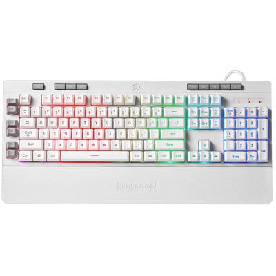 Teclado Redragon K512 RGB SHIVA White