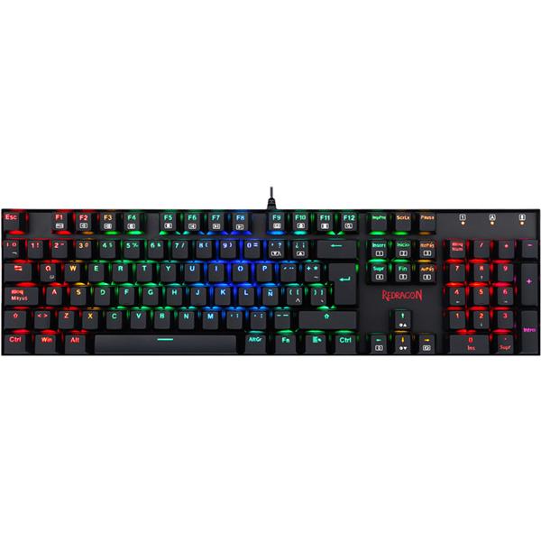 TECLADO REDRAGON MITRA MECANICO RGB ESP