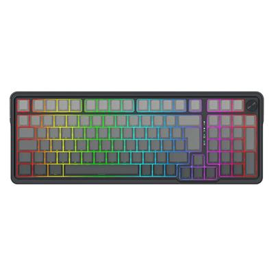 TECLADO MECANICO REDRAGON EISA K686WBG RGB MAX SWITCH RED WIRED/BT - GRIS