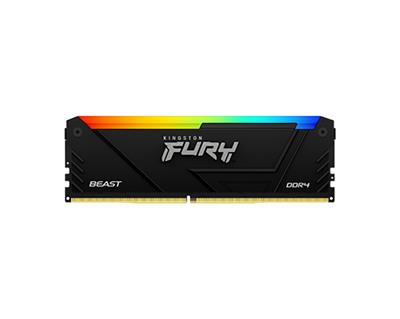 MEMORIA RAM KINGSTON FURY BEAST RGB 8GB 3200 MHZ DDR4