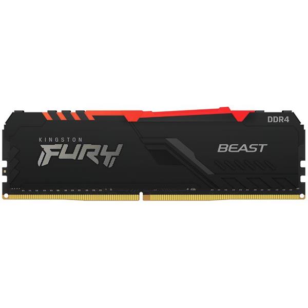 MEMORIA RAM KINGSTON FURY BEAST RGB 8GB 3200 MHZ DDR4