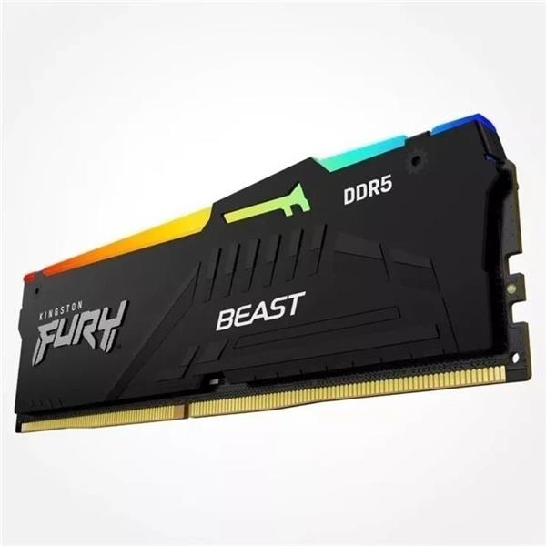 MEMORIA RAM KINGSTON FURY BEAST RGB 8GB 5600 MHZ DDR5