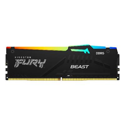 MEMORIA RAM KINGSTON FURY BEAST RGB 16GB 6000 MHZ DDR5 XMP-EXPO