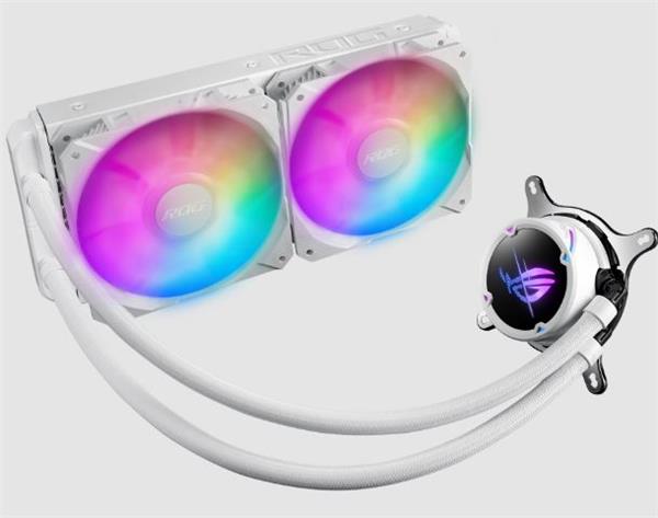 CPU WATER COOLER ASUS ROG STRIX LC II 240 WHITE ARGB