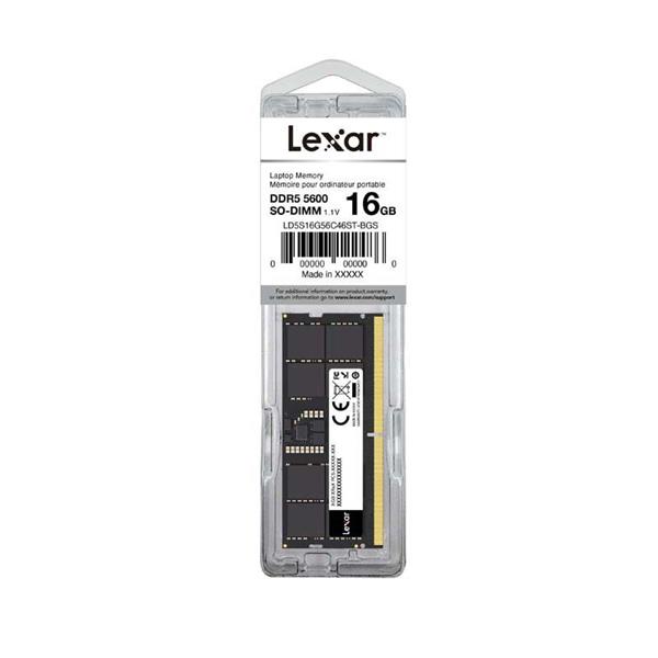 Memoria Ram Sodimm Lexar 16GB 5600 Mhz DDR5