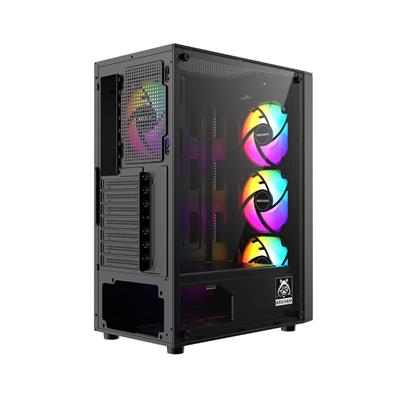 Gabinete Arkham MEL 4 Ventiladores ARGB